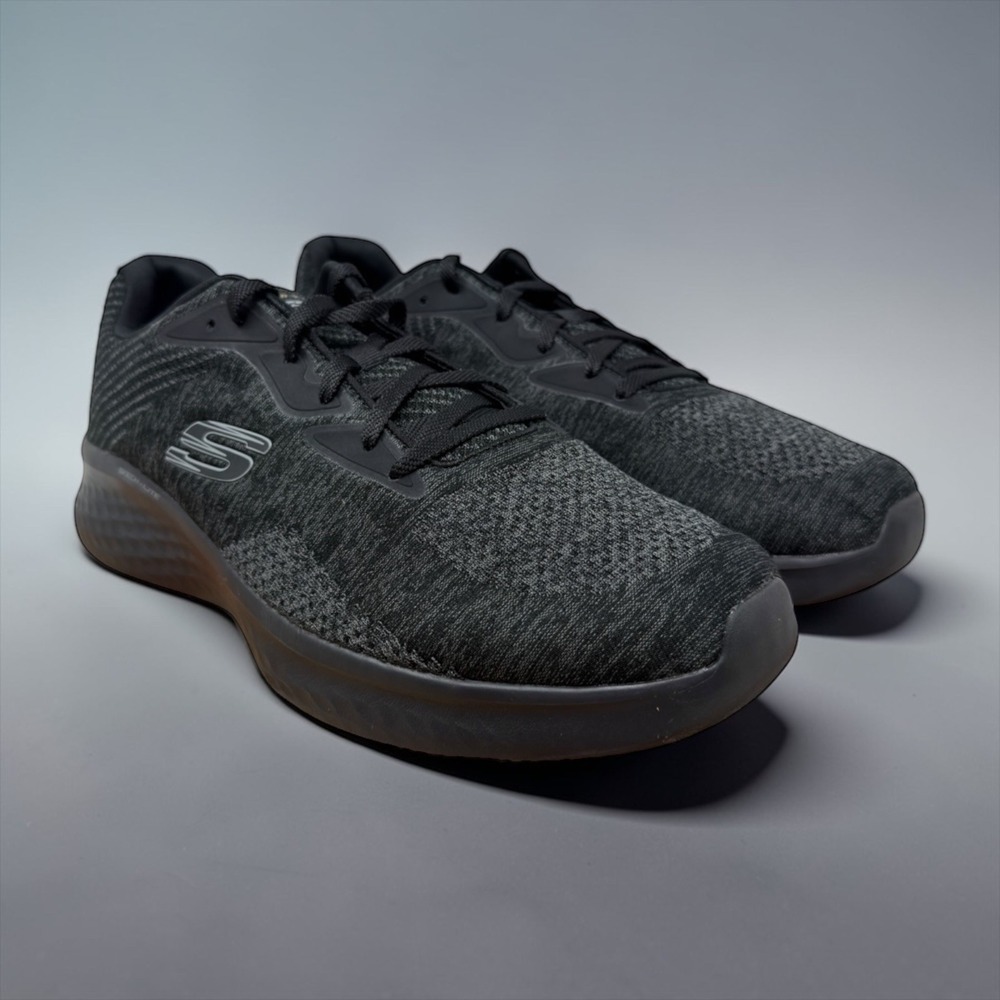 Skechers Skech-Lite Pro Mens Black Charcoal Sneakers 232598W Size 13 Wide